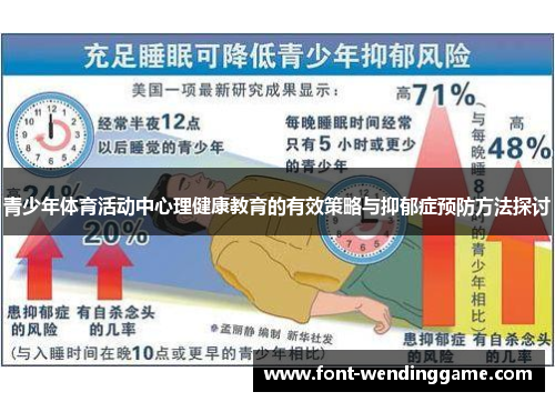 青少年体育活动中心理健康教育的有效策略与抑郁症预防方法探讨