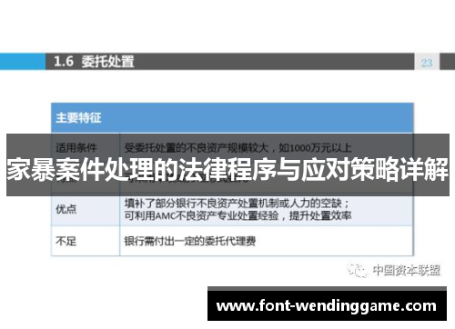 家暴案件处理的法律程序与应对策略详解