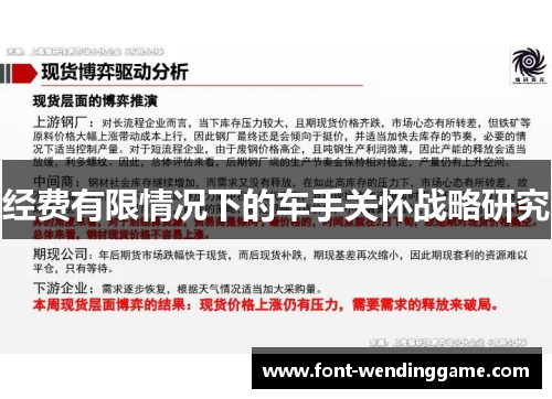 经费有限情况下的车手关怀战略研究